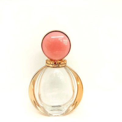 Uitstekende van de de Flessennevel van 90ml Rose Fragrance Perfume Bottle Glass van het het Parfumverpakkingsmateriaal het Parfum Lege Fles