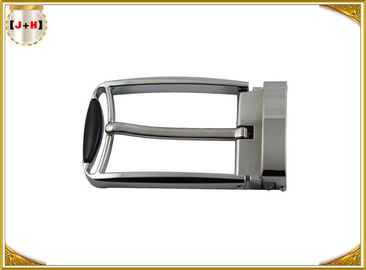 Simple Design Metal Men'S Belt Buckles For Belts With Single Pin Silver Color