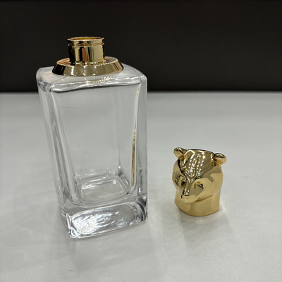Elegante Zamak Parfum Kap Met Spiegel Afwerking Luxe tonen