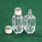 Transparante 50 ml parfum lege fles vierkant geslepen ruitvormige 15 bajonet cosmetische fijne spray glazen fles