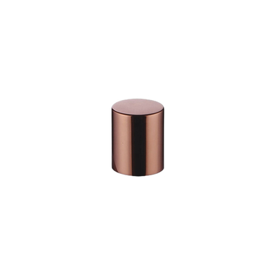 Aangepaste Veelvoudige de Kleurenopties van Logo Metal Perfume Cylindrical Cap