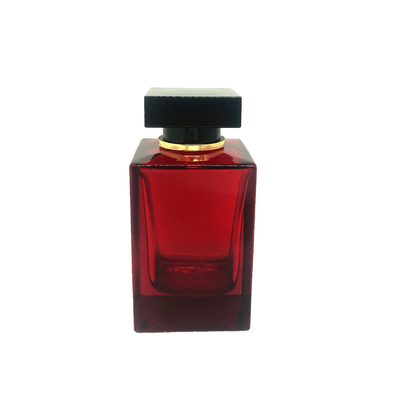 100ml elegante Vierkante Parfumfles, Glasfles, Nevel, Sub Verpakking, Bajonet, Lege Fles