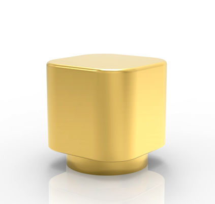 Ontwerp Aangepaste Gouden het ParfumKroonkurken van Kleurenzamak voor Fea15-hals