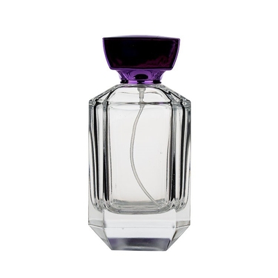 Het aangepaste Logo Luxury Clear Glass Empty-Vrije Ontwerp van de Parfumfles