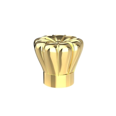 kopen Glanzend Gouden van het de Luxeparfum van Metaalzamac het Hangen van Kroonkurk Plateren online manufacture