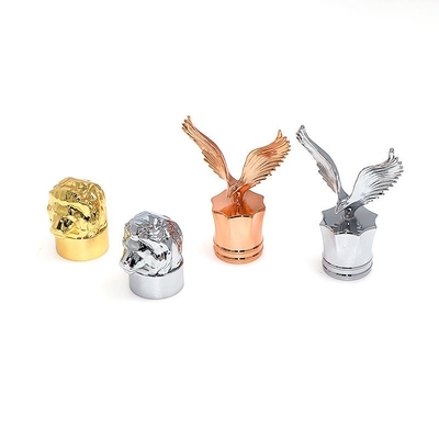 kopen Het gouden Geplateerde Zamak-Parfum dekt Kosmetische Verpakkingsaanpassing af online manufacture