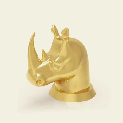 kopen Dierlijke Universele Fea 15Mm van de Flessenzamac van het Metaalparfum Creatieve de Kappenluxe online manufacture