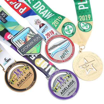 kopen 3D Gouden Zilveren van het de Legeringsmetaal van het Bronszink van de de Sportmedaille Judo Kung Fu Karate van Jiu Jitsu online manufacture