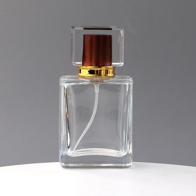 kopen Van de het Parfumfles van het vlek Vierkante Transparante Glas van de de Dekkingsnevel Acryl van de de Persreis van de Flessenschoonheidsmiddelen Afzonderlijke de Steekproeffles online manufacture