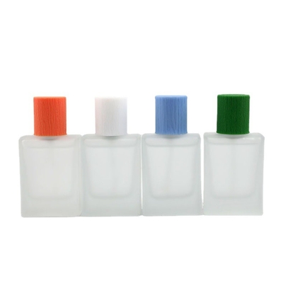 kopen Het in het groot van het de Flessen Transparante Berijpte Parfum van het Vlekparfum van de de Flessen Houten Korrel van het de Dekkingsglas van de het Parfumfles Glas van Subpackage online manufacture