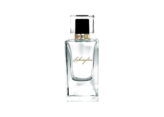 kopen Fles van het de Flessen50ml de Dikke Vierkante Parfum van het glasparfum, High-End de Nevelfles van de Bajonetpers, Lege Kosmetische Fles online manufacture