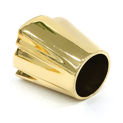 kopen Het Type van douanebloem de Lichte Gouden Kroonkurken van het het Aluminiumparfum van Kleurenzamak online manufacture