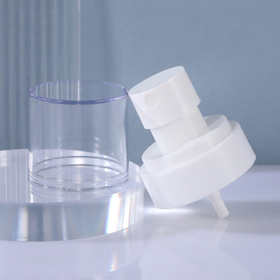 kopen Wit Half Toner van de Dekkingsnevel Hoofd Plastic van de de Lotion Vacuümfles van de Flessenpomp Hoofd de Pomphoofd online manufacture