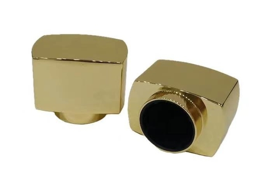 kopen Zinklegeringen rechthoekige parfumfleskappen voor 50 ml parfumglasfles online manufacture