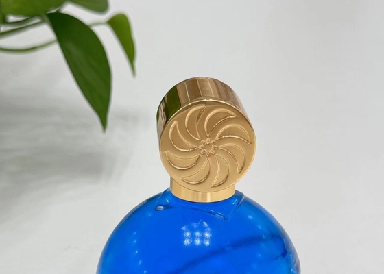 kopen Zamak Onregelmatige vorm Metalen Parfum Kap Zink Alloy Glas Parfum Fles Tops online manufacture