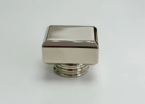 kopen Luxe zilveren Zamak parfumkappen Zink legering parfum flesdeksel online manufacture