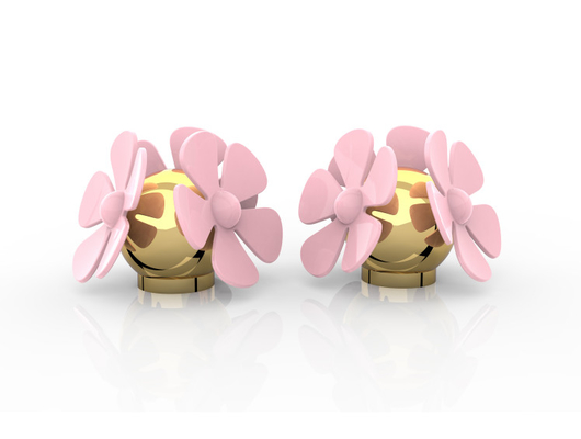 kopen Bloemvormige aangepaste logo Zamak Parfum Caps Zink legering Parfum deksels online manufacture