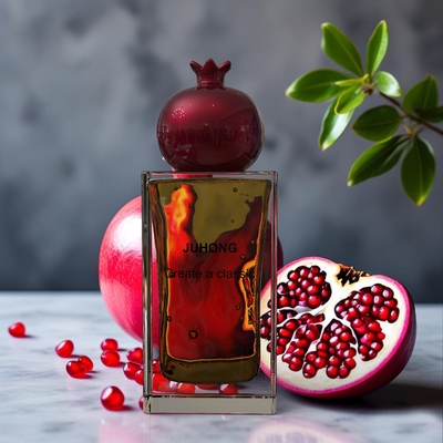 kopen New Mould Pomegranate Shaped Customized Zamak Perfume Caps For FEA15 Standard Bottle Neck online manufacture