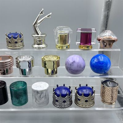 kopen ABS Plastic Perfume Bottle Cap with 15MM Port Size and Maximum Continuous Temperature 150 °F for Cosmetics Application online manufacture