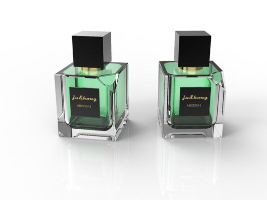 kopen Vierkant zwart zink legering parfum dop Vierkant magnetische dop online vervaardiging