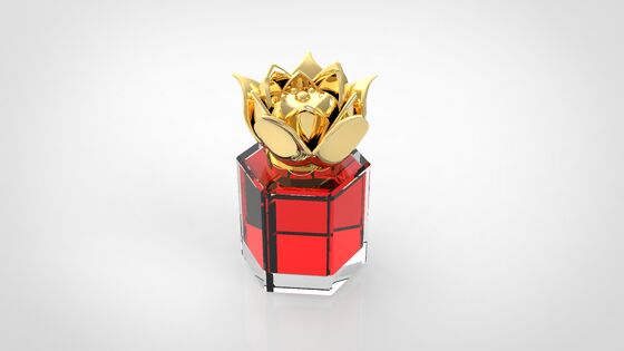 kopen Lotus zinklegerings parfumkap 17,2 ml Gouden parfumkap online vervaardiging