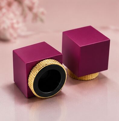kopen AURÉLIA Cube Luxe Zink Alloy Parfums Hoed met aangepast logo en elektroplate afwerking online vervaardiging