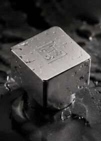kopen Luxe vierkante zinken parfumdop met op maat gegraveerd logo en hoogglans chroomafwerking voor veilige flesafsluiting online vervaardiging