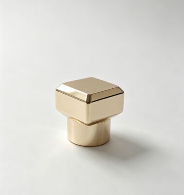 kopen Minimalistische Zinkenleger Parfumfles Dop - High-End Verguld online vervaardiging