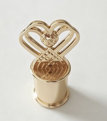 kopen Dubbele Hart Kroon Zamak Parfum Dop - Luxe Goud online vervaardiging