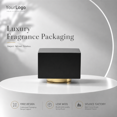 kopen Tweekleurige matzwarte vierkante gouden basis Zinklegering parfumdop Aangepaste rechthoekige metalen geurdeksel Model JH5081 Voor luxe designer glazen parfumfles online vervaardiging