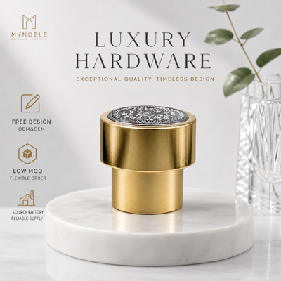 kopen Twee-laagse Matte Gold Zink Alloy Parfum Cap Custom Gedrukt Zilveren Patroon Top Metal Parfum Deksel Model JH5021 Voor Luxe Designer Parfum Glasfles online vervaardiging