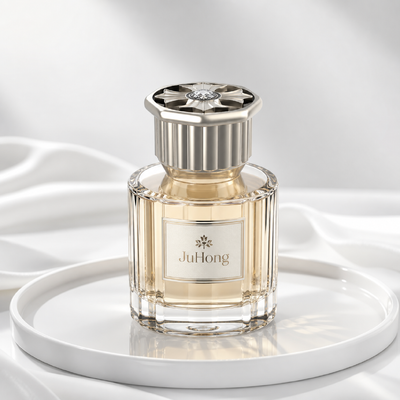 kopen Luxe Ribbed Zamac Zink Alloy Parfum Fles Cap Custom Logo Metalen Parfum Deksel online vervaardiging
