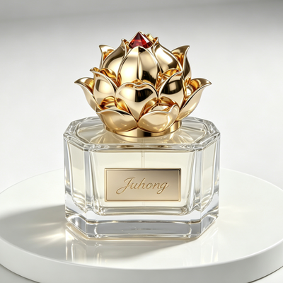 Kopen Luxe Lotusbloem Zamac Parfumdop online vervaardiging