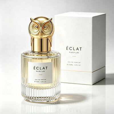 Kopen Luxe 3D Uil Hoofd Zamac Parfum Dop – Custom Gouden Zinklegering Dierlijke Vorm Fles Deksel online vervaardiging