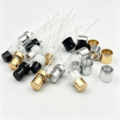 Kopen Parfumverstuiver, Diverse Doseringen, Hoogwaardige Aluminium Pomp, Verkrijgbaar in Goud, Zwart en Zilver. online vervaardiging