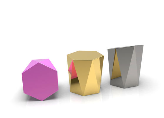 kopen De onregelmatige Bovenkanten van de het Parfumfles van Pantone kleur Gegraveerde ISO9001 online manufacture