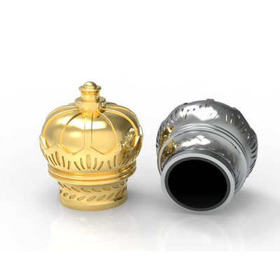 kopen Van de het Parfumfles van Zamak van de zinklegering de Materiële Gevormde Kroon van de de Dekkingsdouane online manufacture