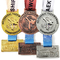 Van de Toekenningsherinneringen van de sport Gouden Marathon van de het Zinklegering 3d het Metaal Lopende Medaille met Lint
