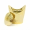 Naar maat gemaakte Mooie Gouden het ParfumKroonkurk van Zamak van het Kleurenmetaal