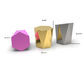 De onregelmatige Bovenkanten van de het Parfumfles van Pantone kleur Gegraveerde ISO9001