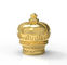 Het gouden van het ParfumKroonkurk van het Kleuren Nieuwe Ontwerp van de de Kroonvorm Materiaal van Zamak