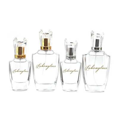 Van de Flessen30ml50ml Schoonheidsmiddelen van fabrikantenwholesale popular spray van het de Flessen Transparante Glas Sub Verpakkende het Parfumfles