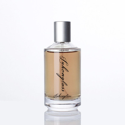 De cilindrische Kegel van de de Schoonheidsmiddelen Subfles van de Parfumfles 30ml 50ml 100ml Fles van het het Glasparfum Transparante