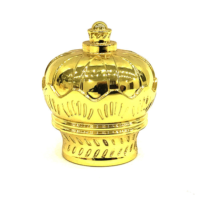 Lichte Gouden het Type van Metaalkroon het ParfumKroonkurk van Zamac