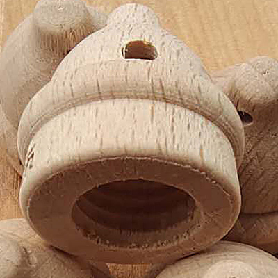 Van het het Beukehoutglb Automobiele Parfum van parfumaromatherapy de Draaddiameter van Kroonkurk 12mm om Klantgericht Hoedentype