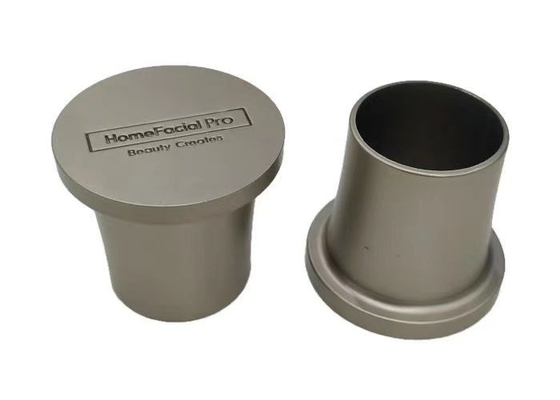T-vormige metalen parfumfleskappen Gepersonaliseerd logo voor fleskap