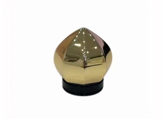 Goud onregelmatig gevormde parfumfleskappen Op maat gemaakte parfumfleskappen