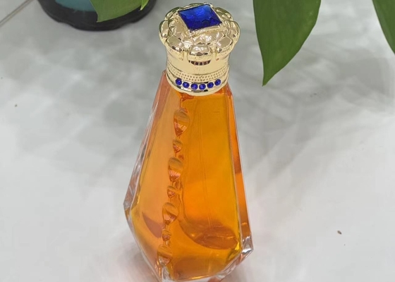 Op maat gemaakte Blue Diamond Zamak Parfum Caps Luxe Metalen Parfum Flesdeksel