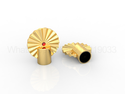 Custom Logo Die Cast Zamak Parfum Top In Verschillende Formen En Gewichten