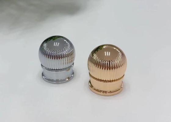 Zink-legering goud parfum fleskappen voor luxe parfum en huidverzorging verpakkingen